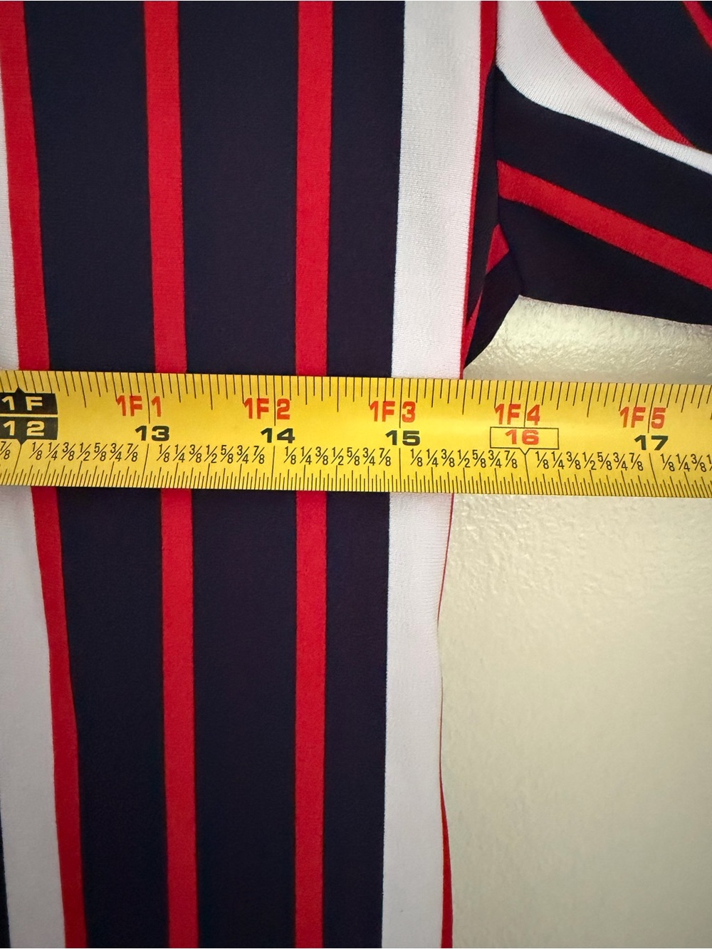 TOMMY HILFIGER Shirt Dress w/Tie Belt - Women’s Size Small/P - Red/White/Blue - Picture 14 of 15